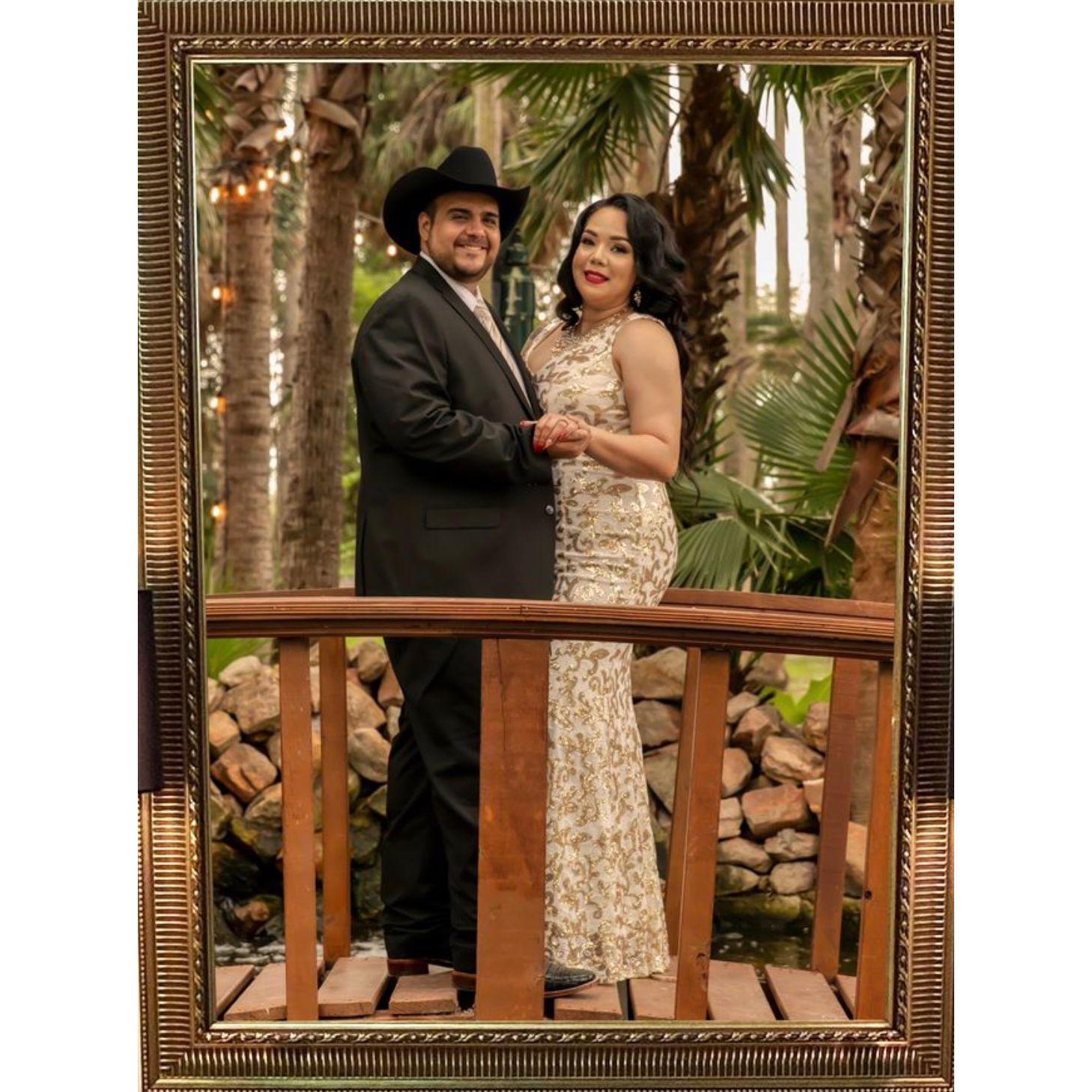 One of the many pictures we took at our engagement session this past weekend.