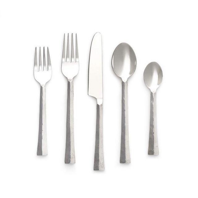 Simon Pearce Charlotte 5-Piece Flatware Setting, Set of 3