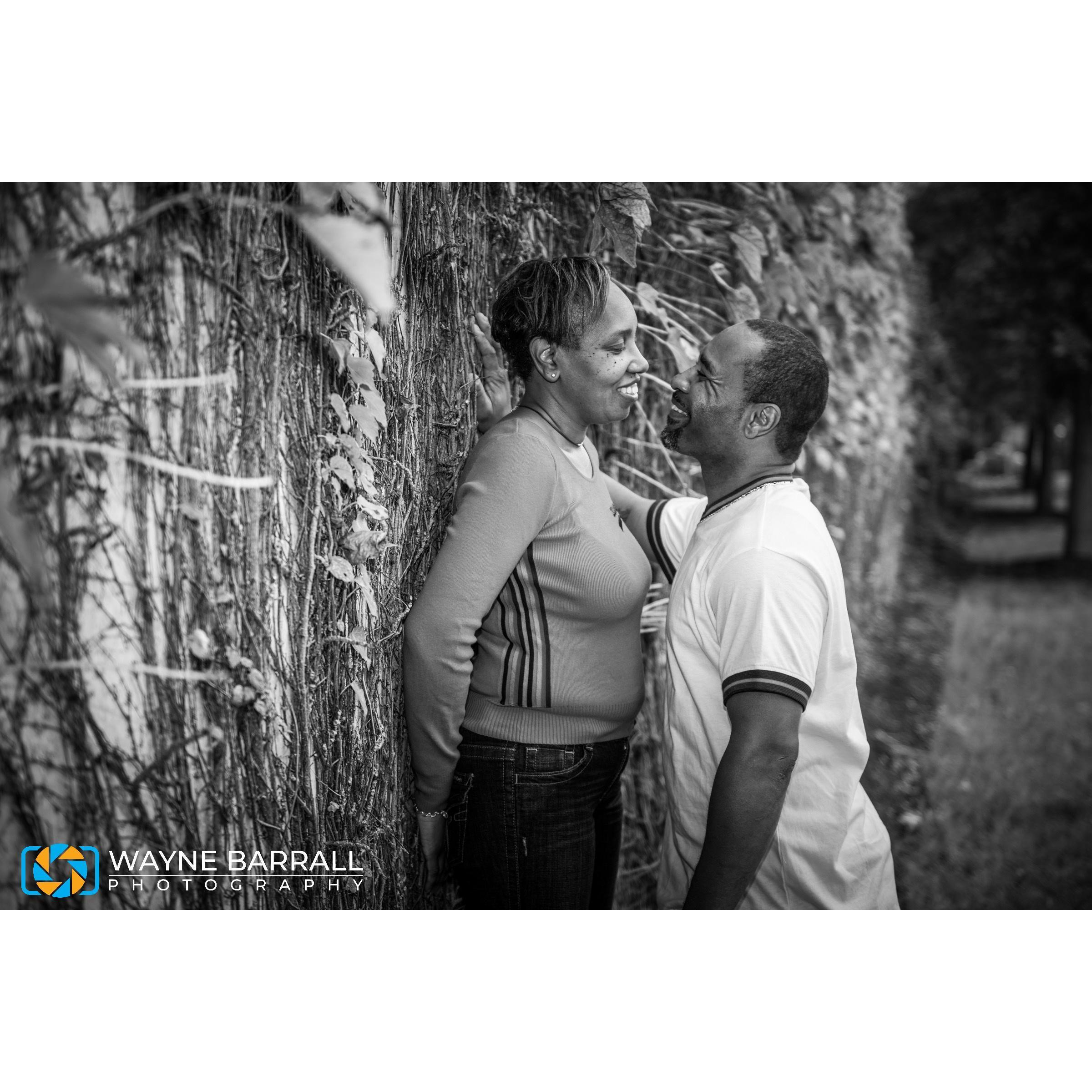 We first said "I Love You" before we snapped this picture.