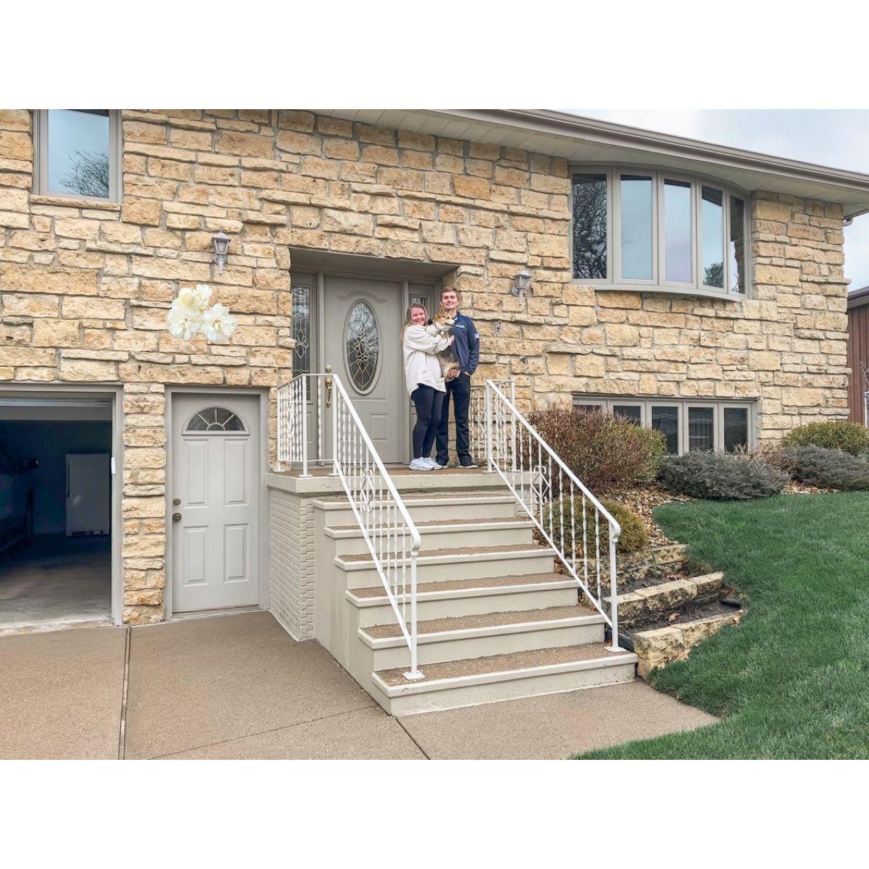 Bought our first house on April 1, 2024 in Dubuque, IA