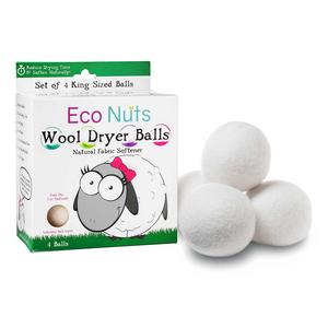 Eco Nuts 4-Pack Wool Dryer Balls