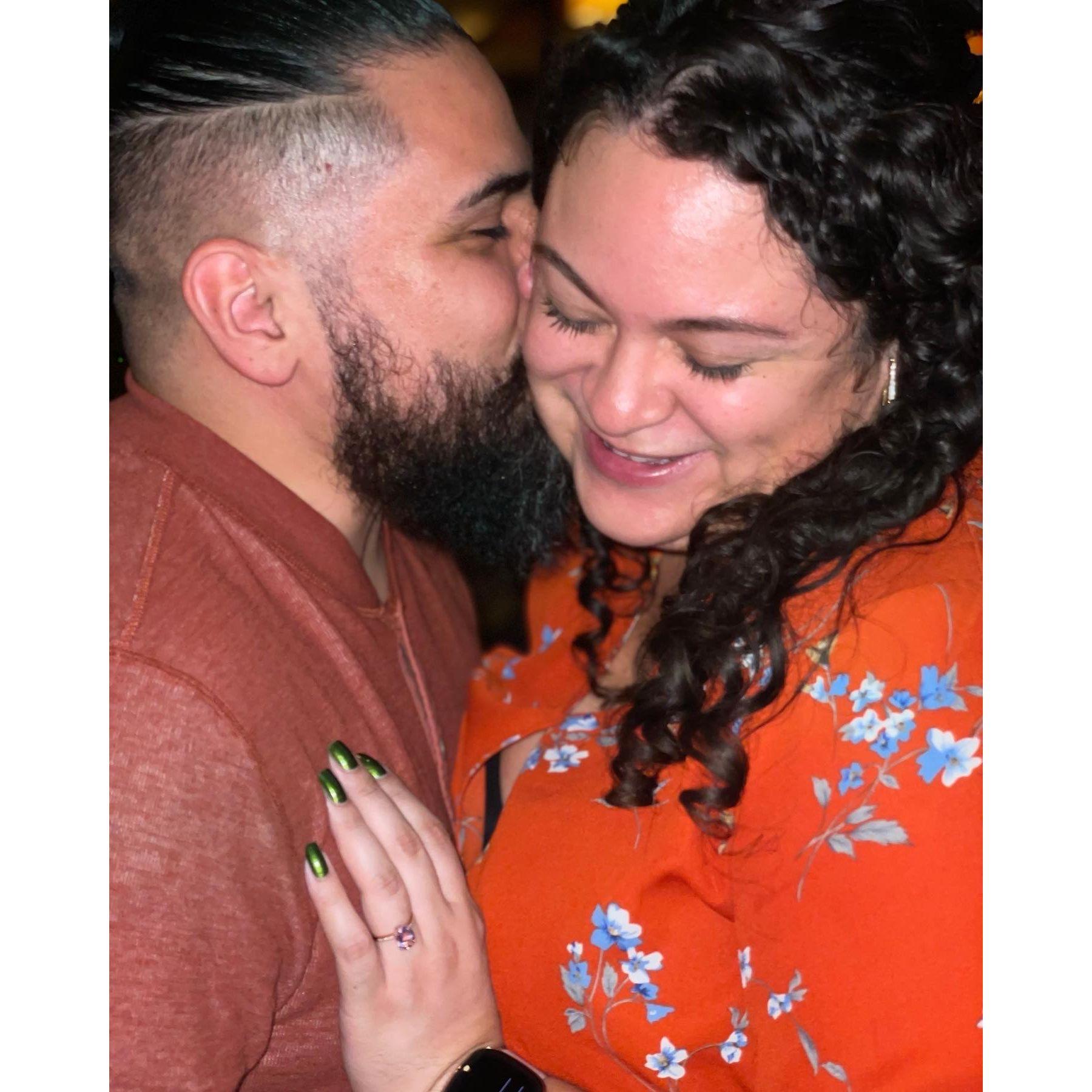 The night that we said "YES" to forever