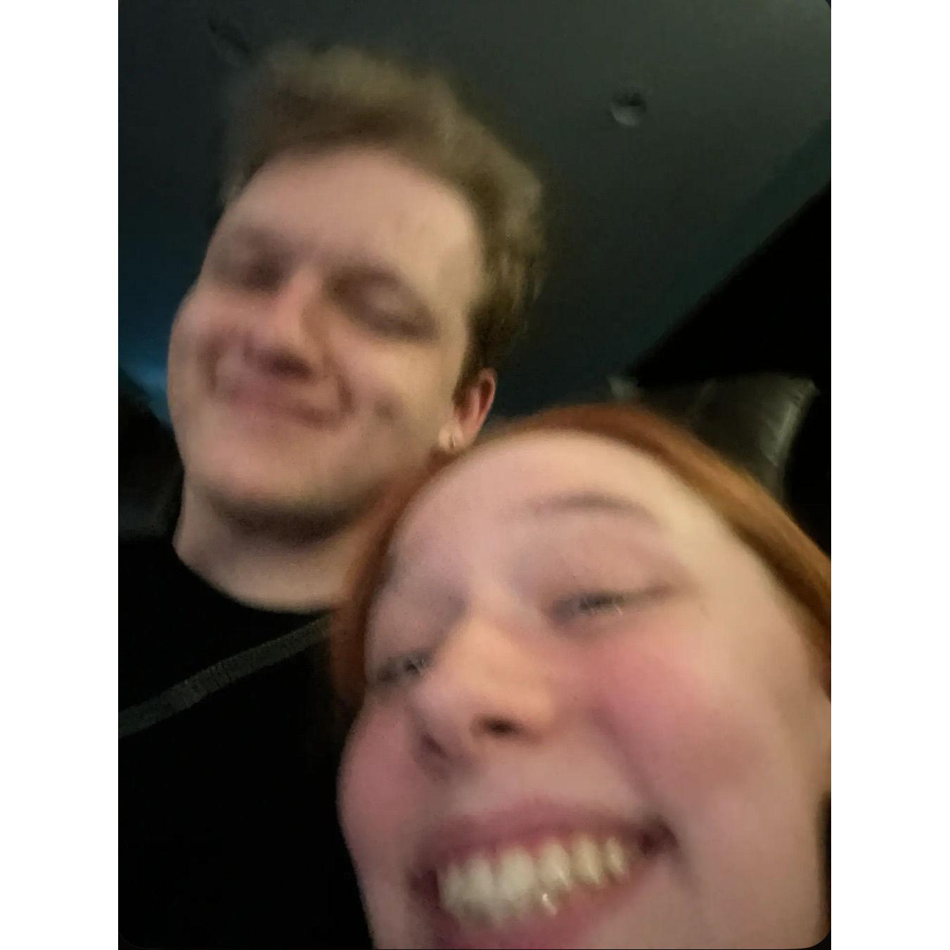 The very first picture we took together.