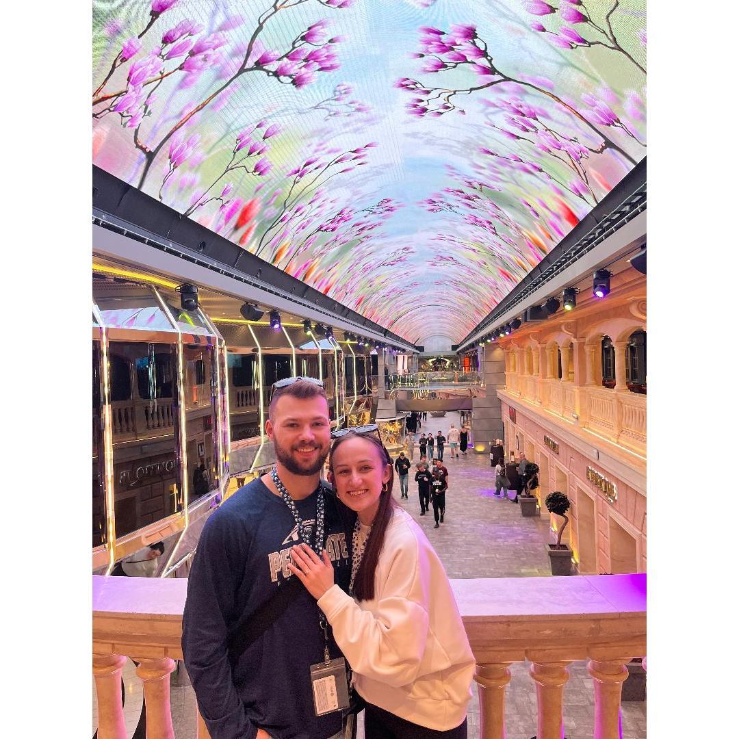 MSC cruise the day after we got engaged! March 3, 2024