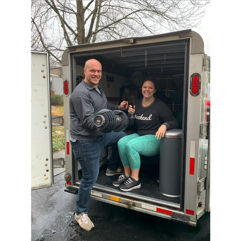 All packed up and ready for the drive down to Pensacola! Silver Spring, MD (December 2019)