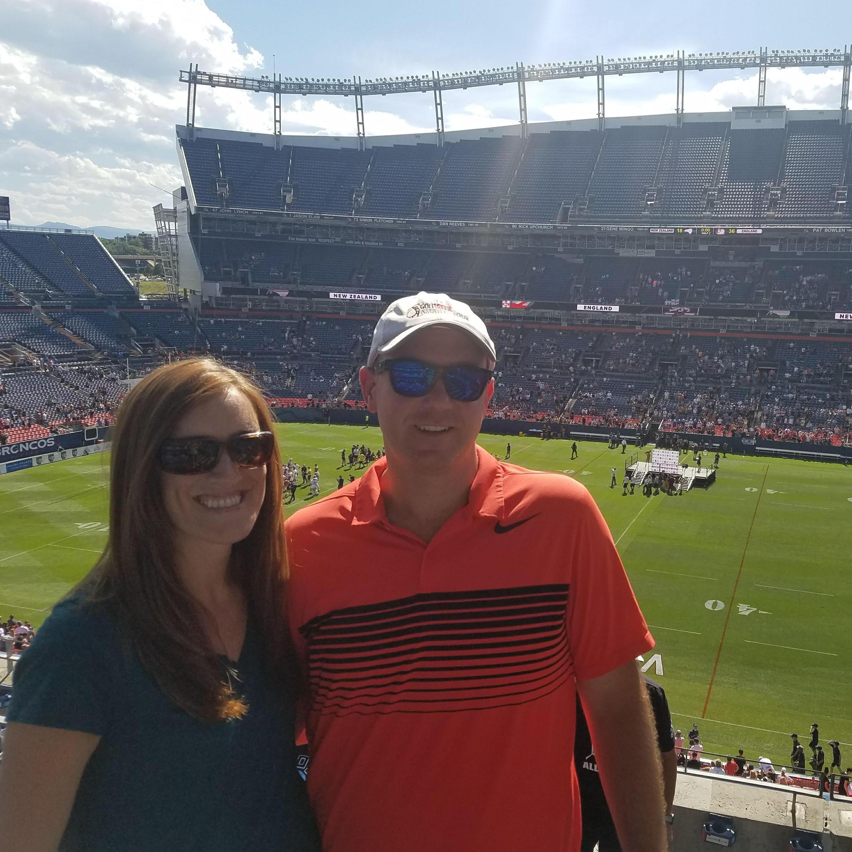Rugby at Mile High Stadium