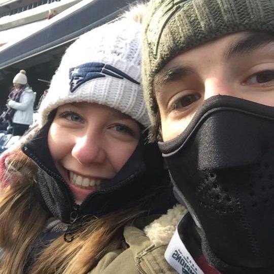 The coldest Patriots game in Gillette history.