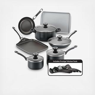 High Performance Nonstick 17-Piece Cookware Set