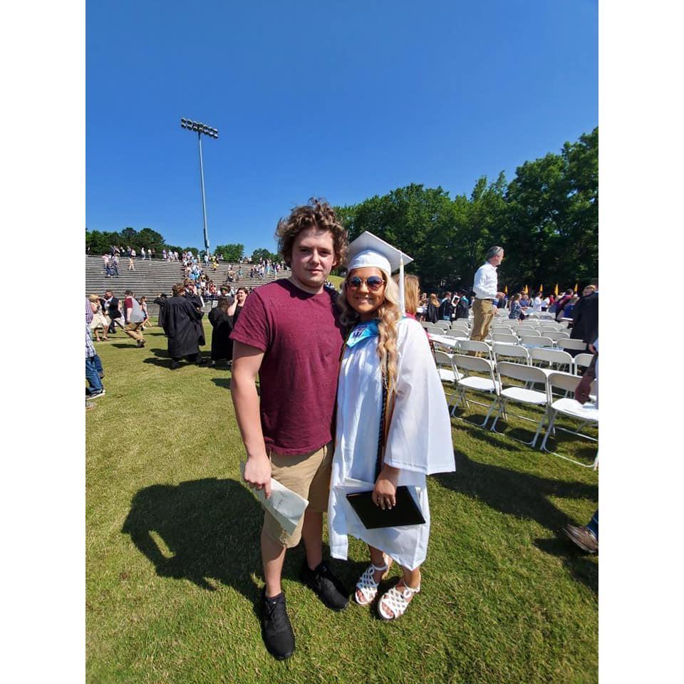 my high school graduation in 2019!