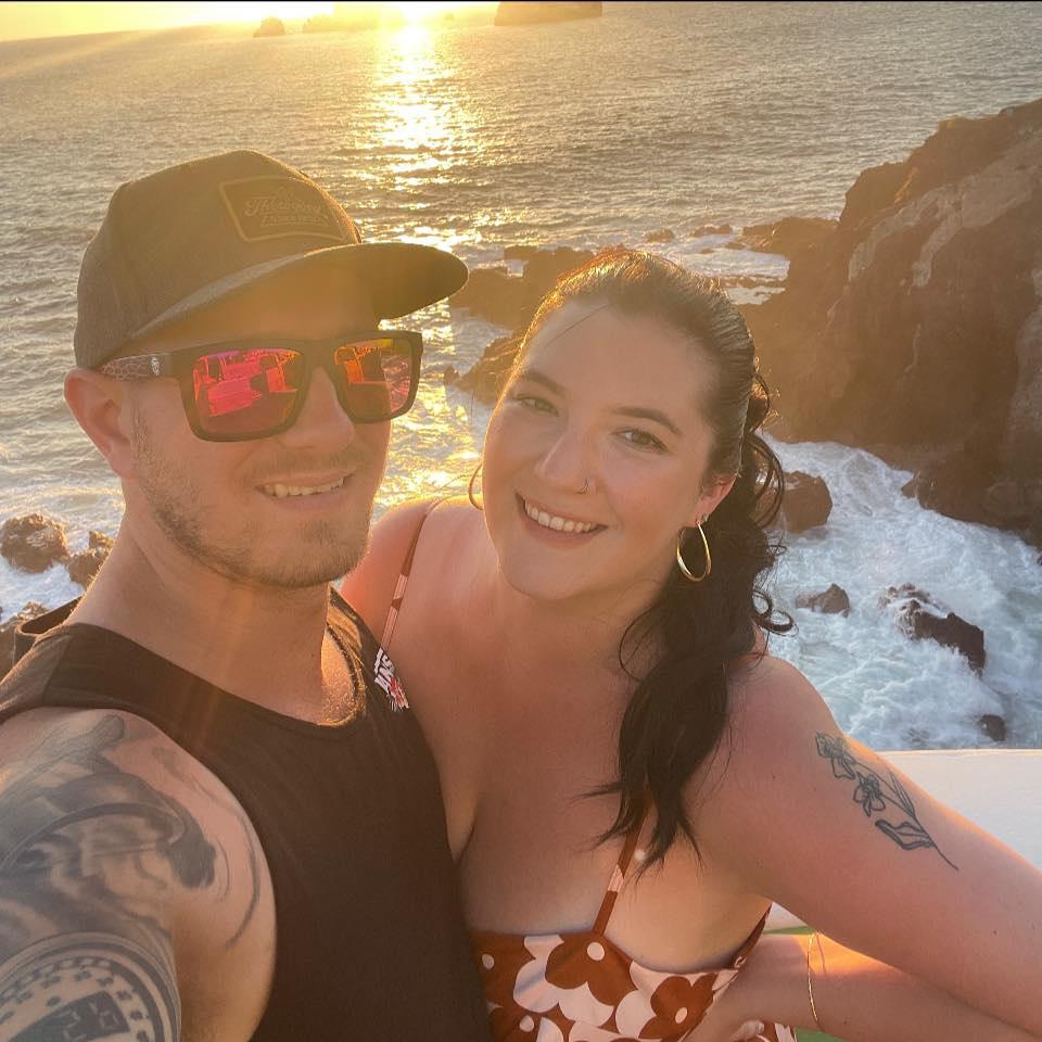 Day one of being Engaged in Mexico