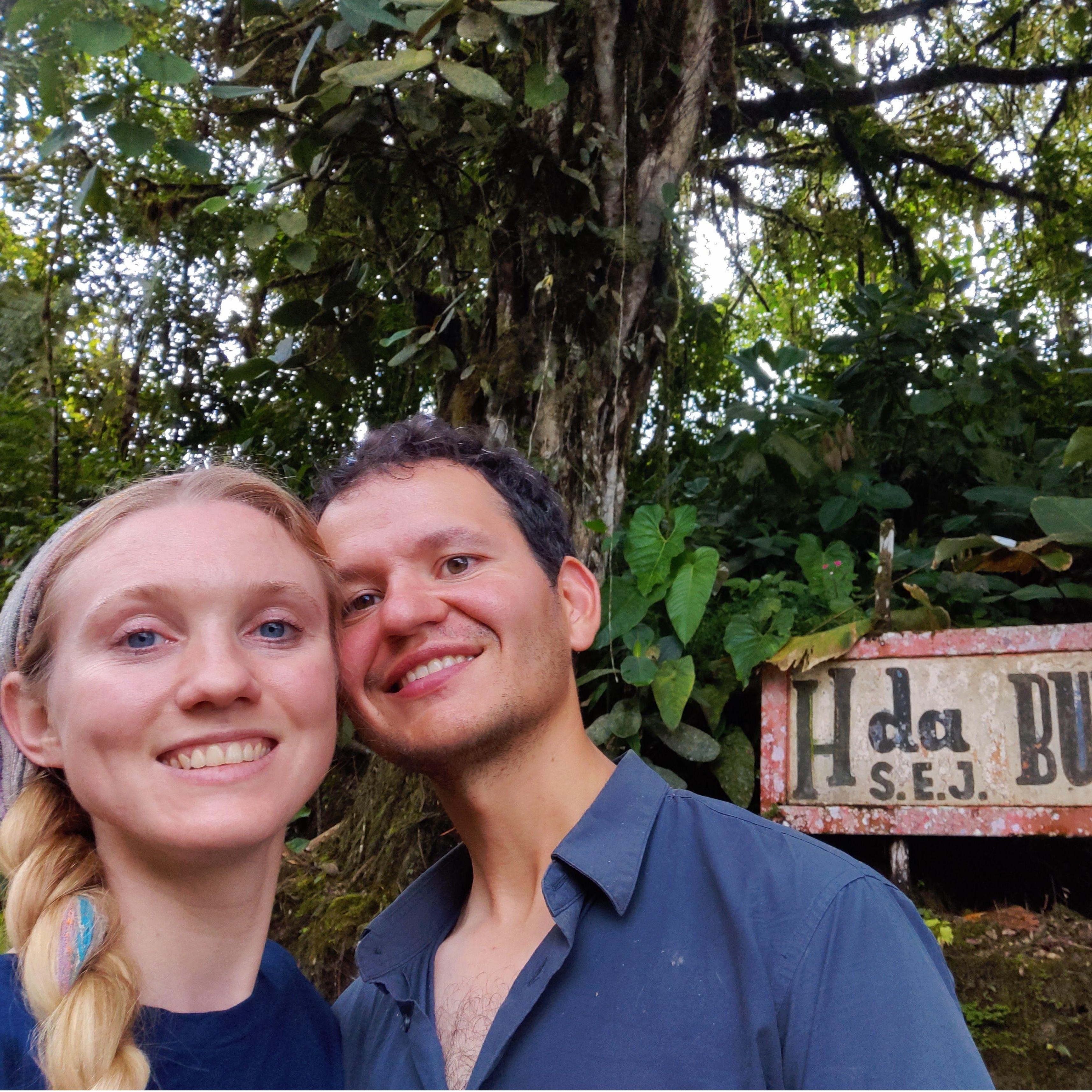 Re-visiting Buenaventura Reserve, where we met in Ecuador, many years later