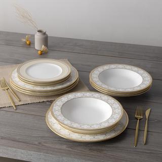 Trefolio 12-Piece Dinnerware Set, Service for 4