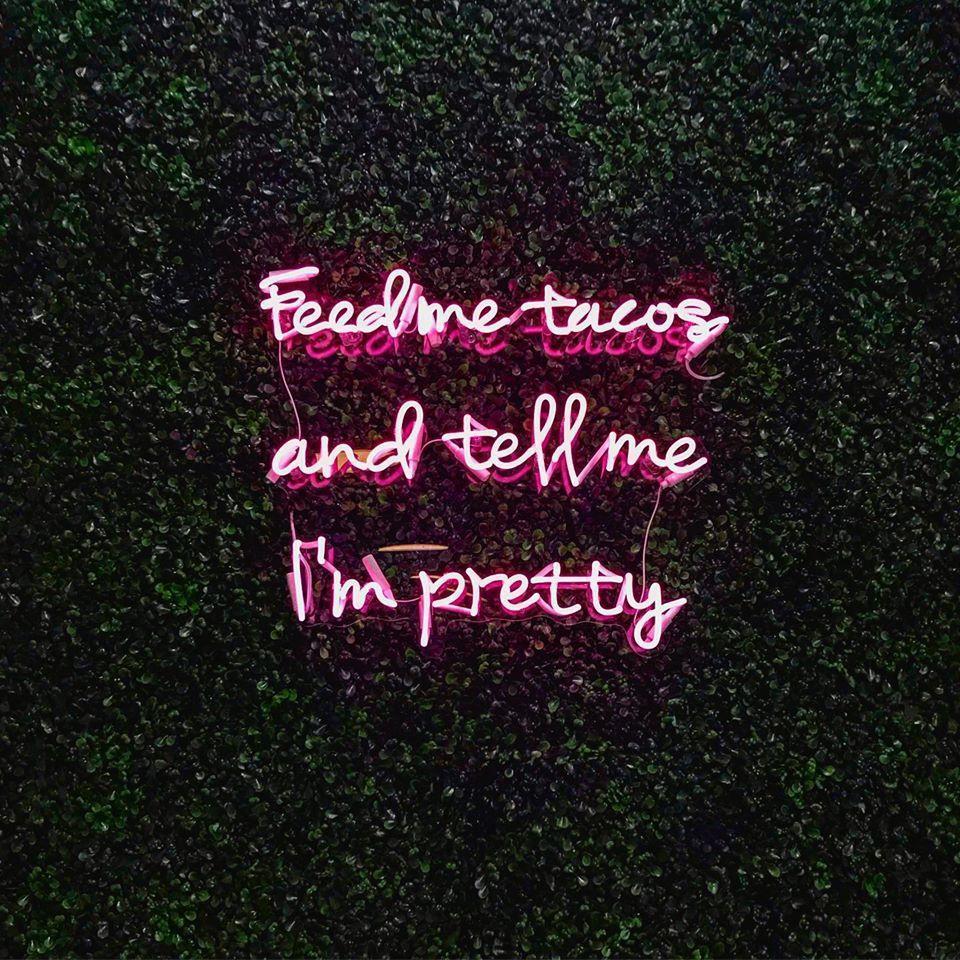 We eat a lot of tacos...