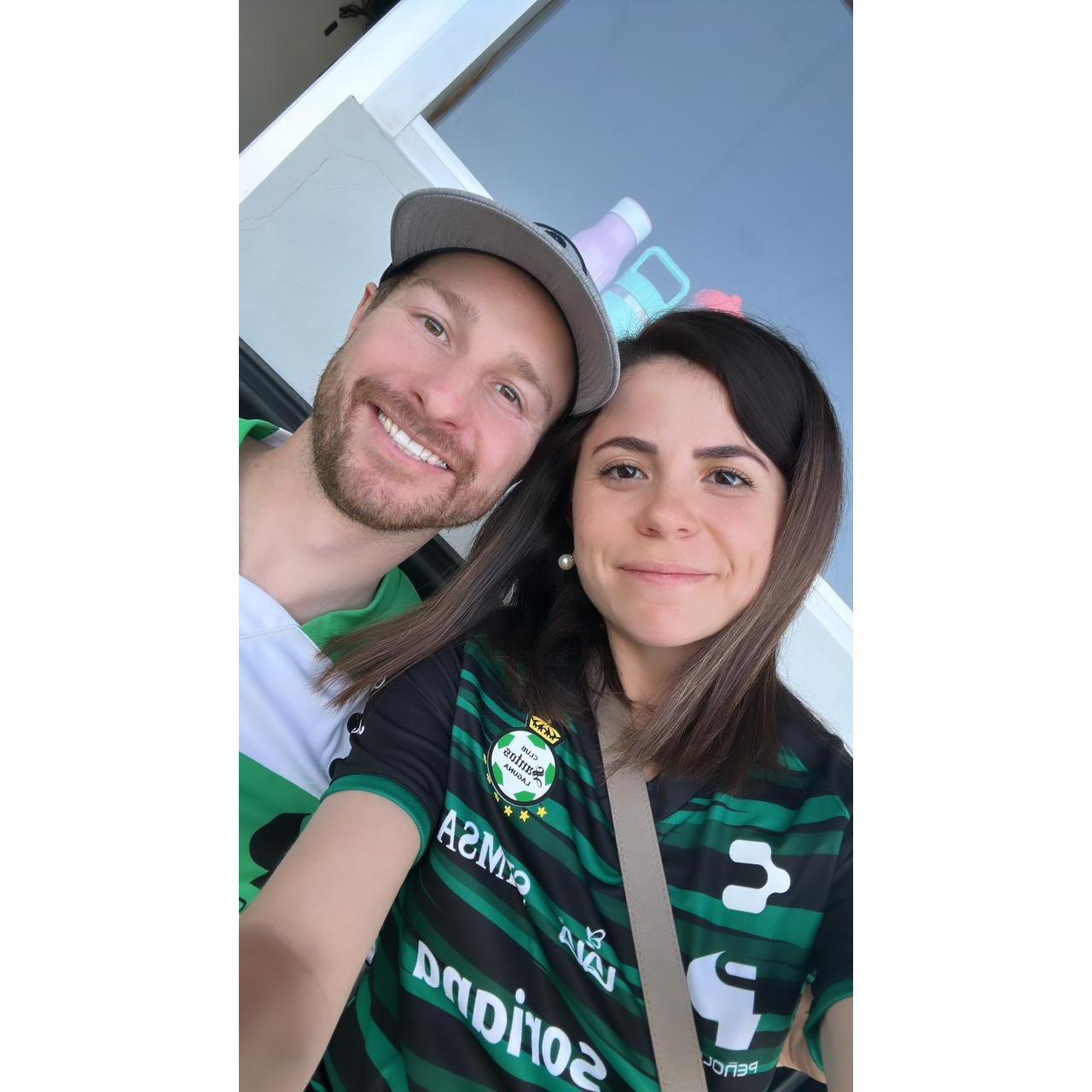 Soccer / Fútbol match in Torreon. Vamos Guerreros!