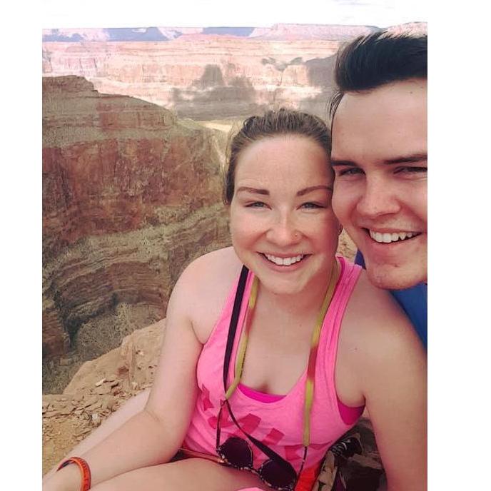 At The Grand Canyon on our cross country trip in 2016