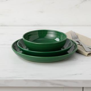 Bistro Coupe 3-Piece Place Setting with Salad Bowl, Service for 1