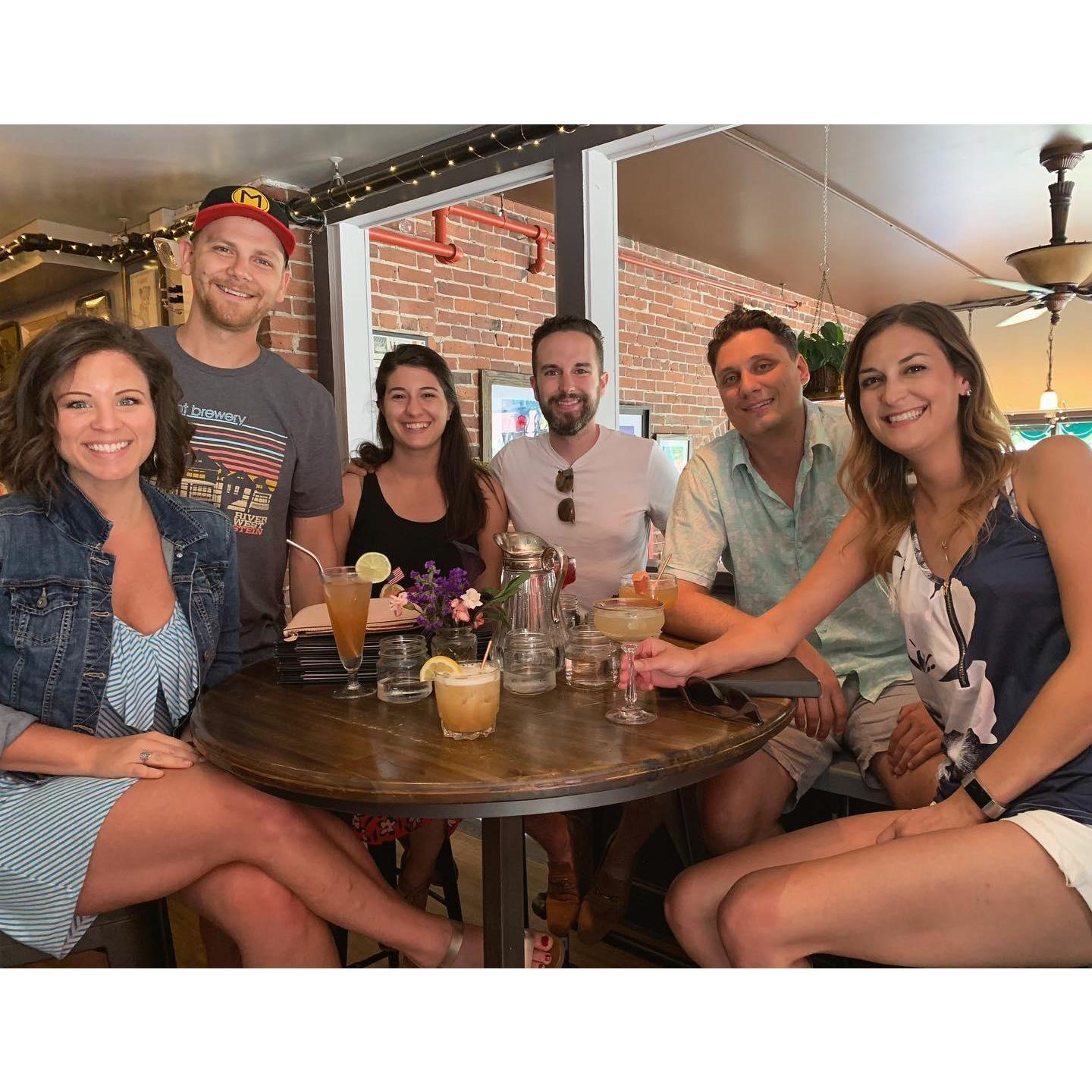Trip to Portland, ME, to see Andrew's sister & Val's friends from grad school, July 2019