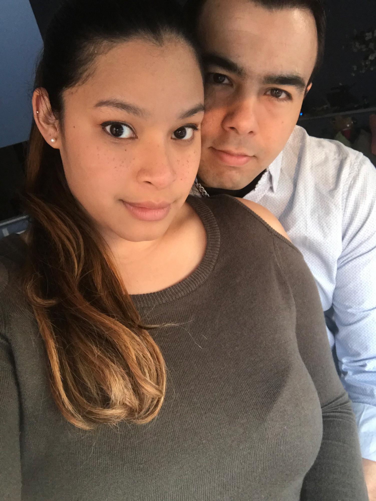 We took this right before Josh met my mom for the first time 🙈