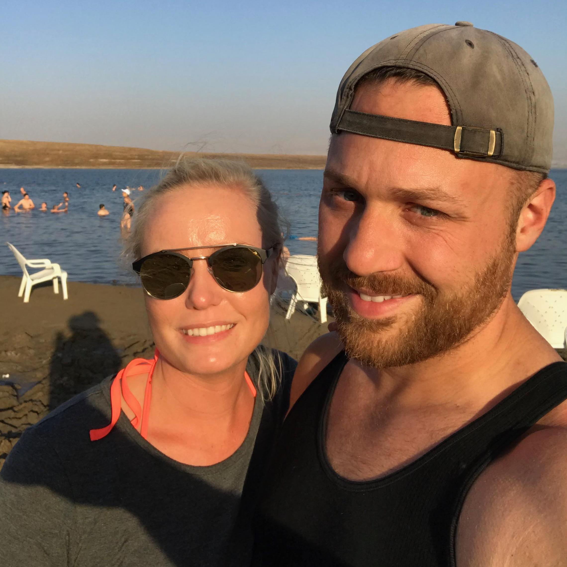 Spending time at the Dead Sea in Israel