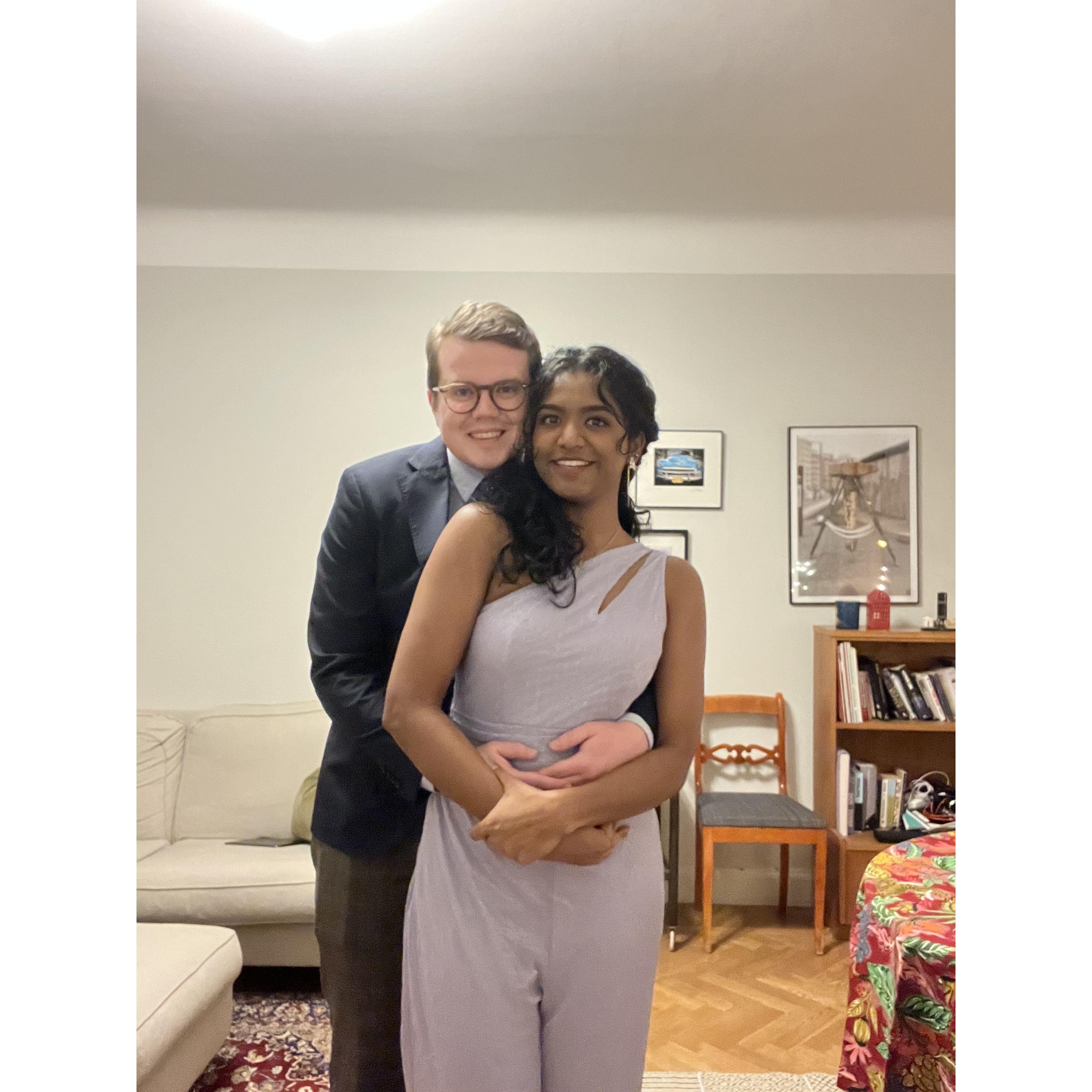 First New Year as couple