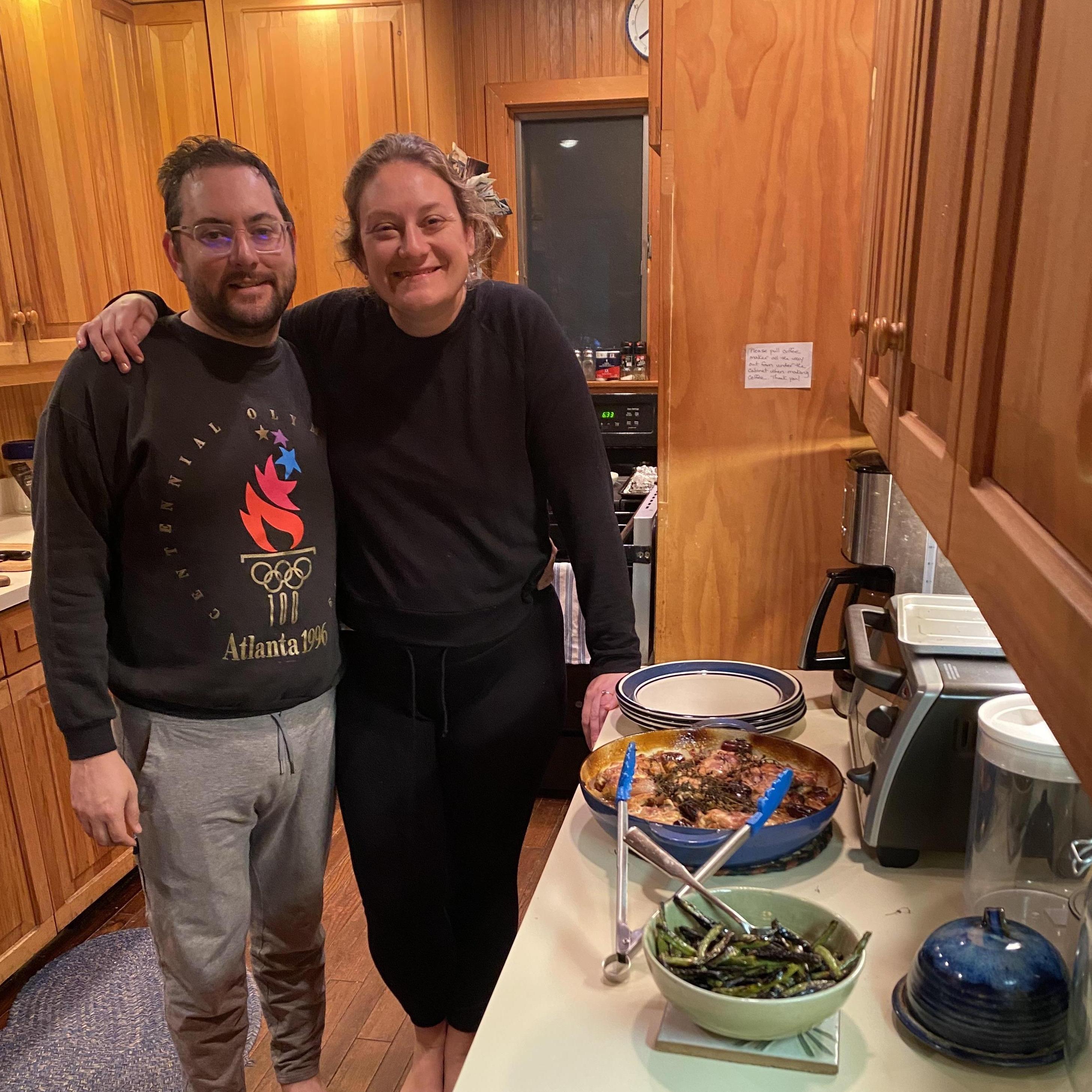 Proud dinner chefs at the Moose House in New Russia, NY on August 3, 2021.