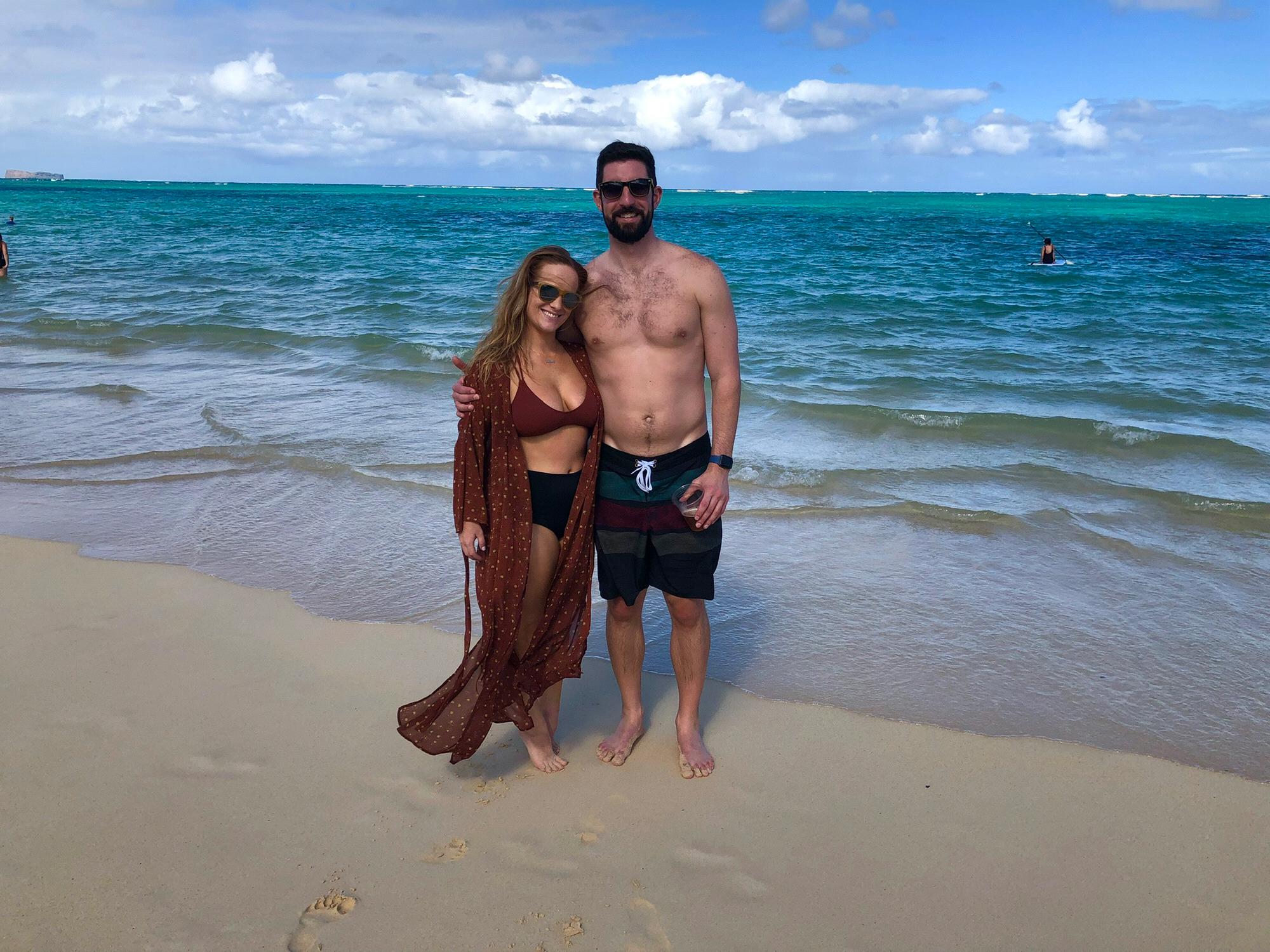 Enjoying Hawaii together