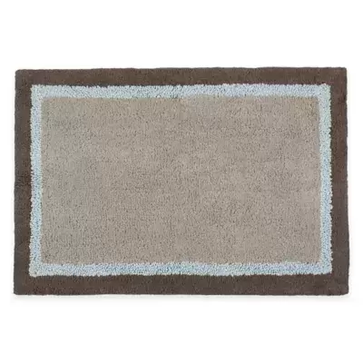 Madison Park Amherst 27'' x 45 '' Bath Rug in Black