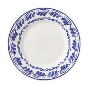 AERIN Sea Blue Floral Dinner Plates, Set of 4