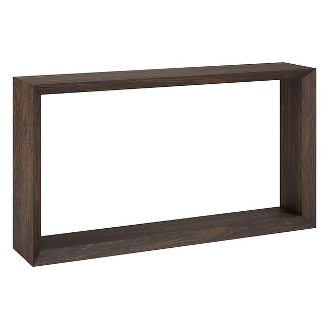 Henn&Hart Osmond Console Table, 55" Wide, Brown