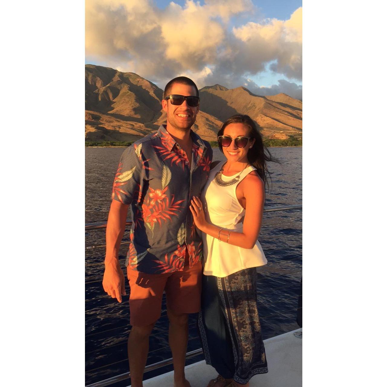 Our first trip to Maui together in 2017 for the #finellymauid wedding!