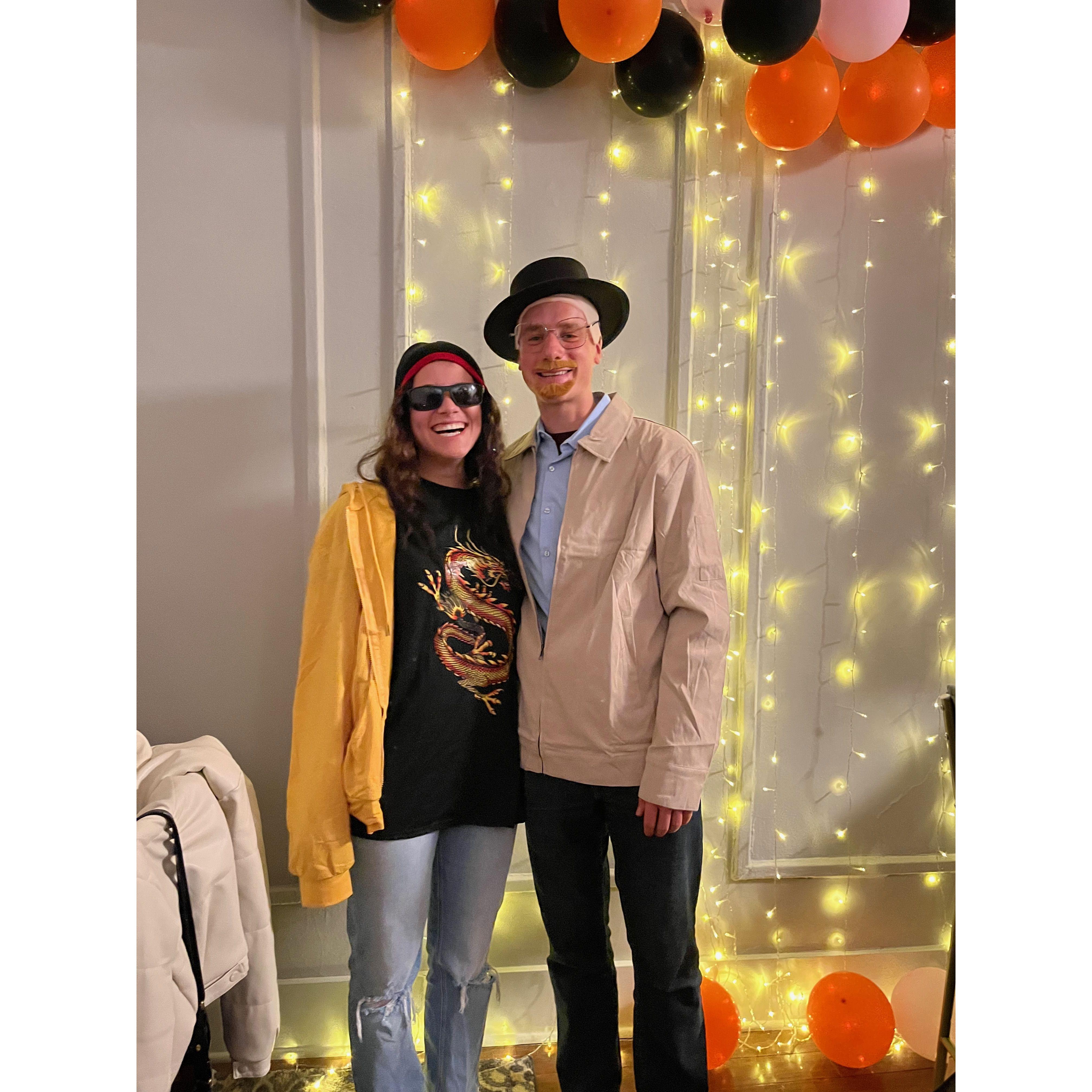 Halloween 2024, Walter White and Jesse Pinkman hosted a party in their Chicago apartment!