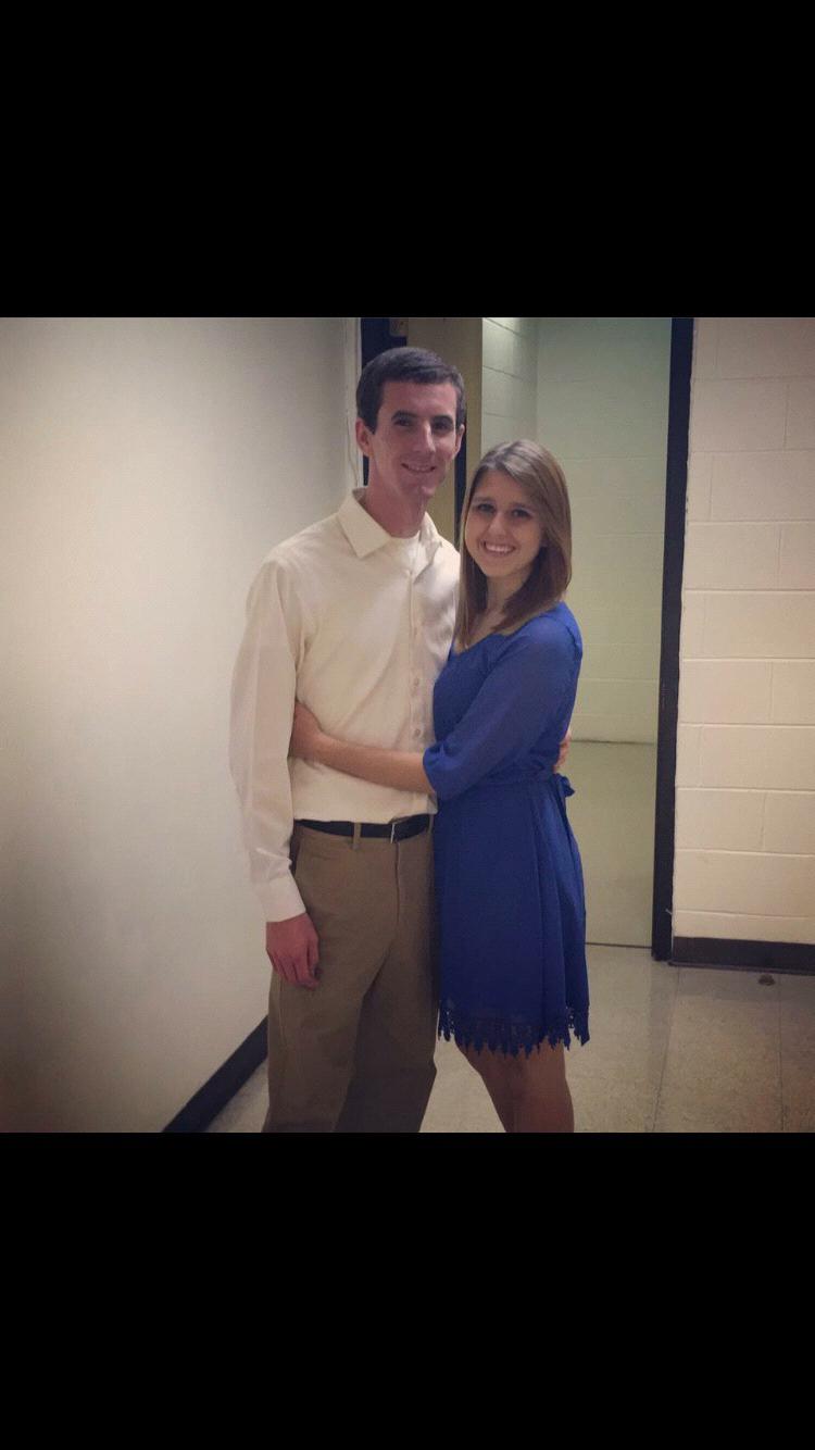 Our first picture taken together on November 20, 2015