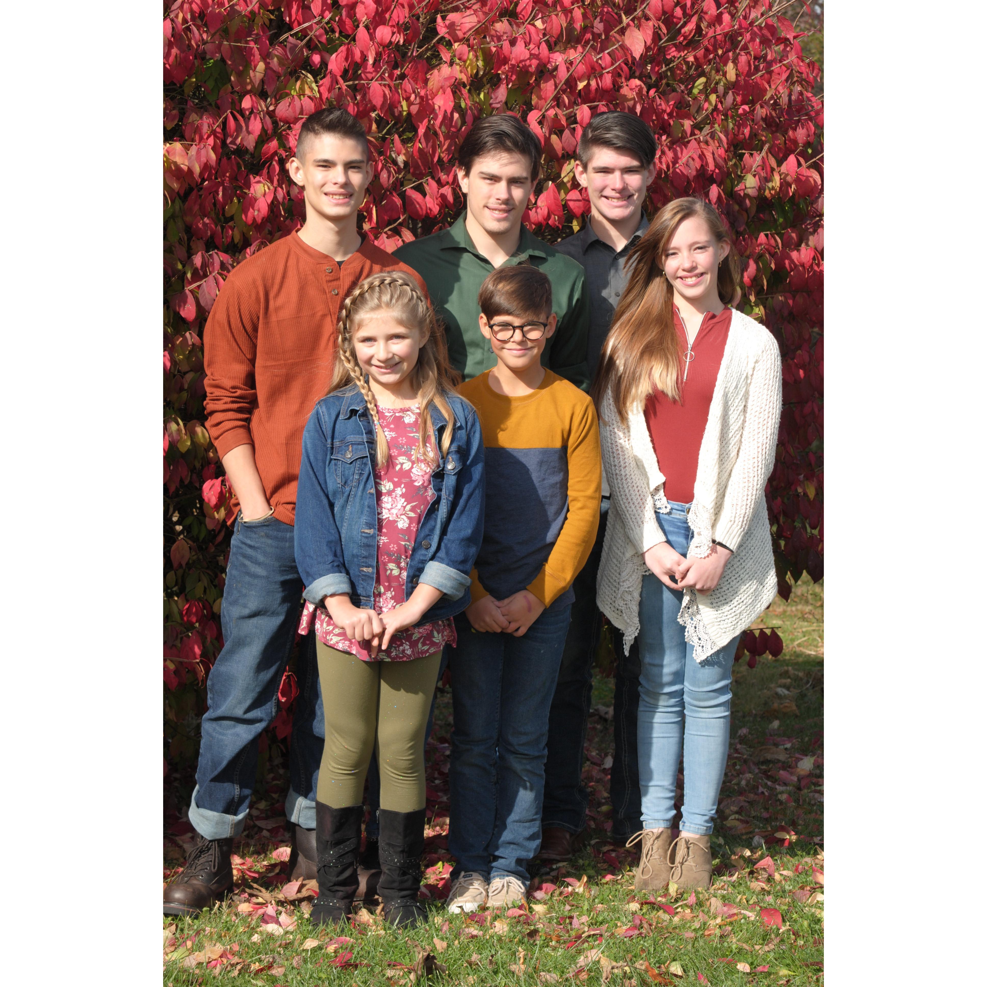 Meet our Crew!  Also our Maids of Honor and Best Men!