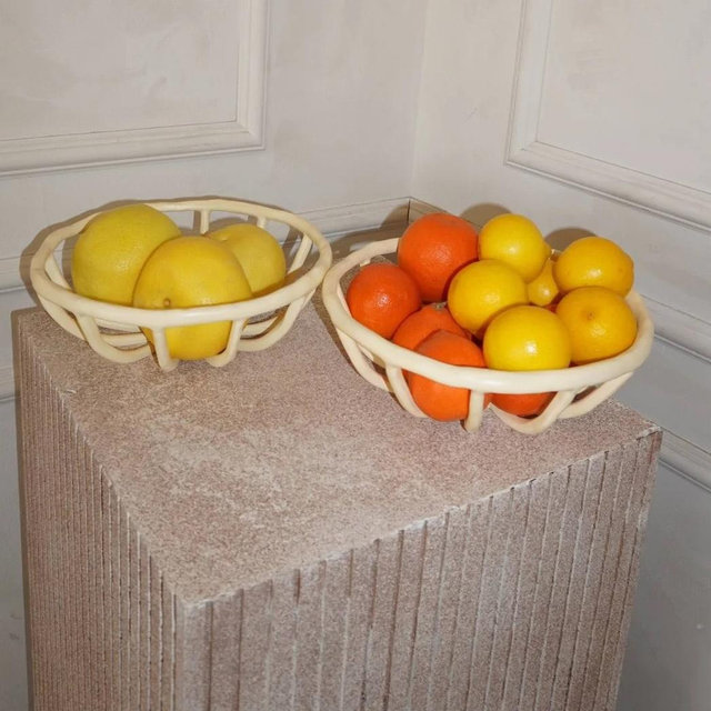 Uluu Resin Fruit Basket