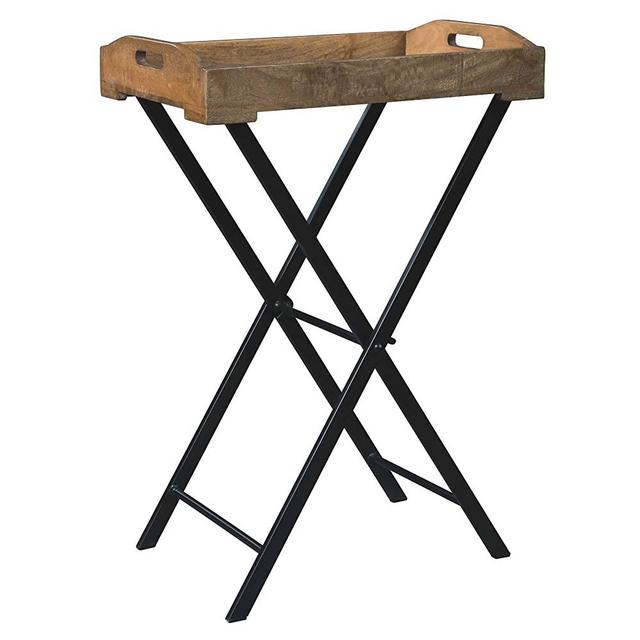 Signature Design by Ashley - Cadocridge Tray Table - Casual - Brown/Black