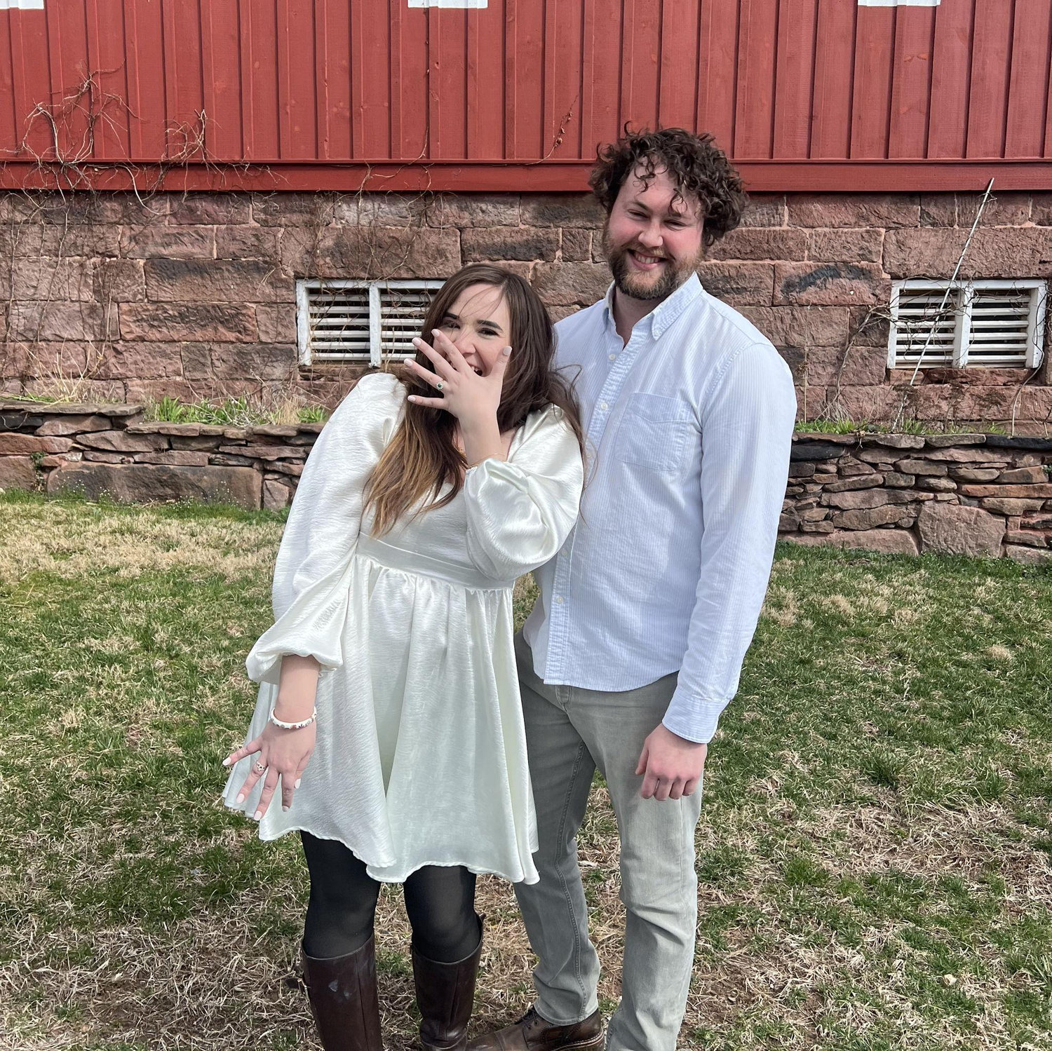More from our engagement day, we will be married just over a year after this photo was taken!