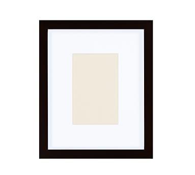 Wood Gallery Single Opening Frame - 4x6 (9x11 overall) - Black