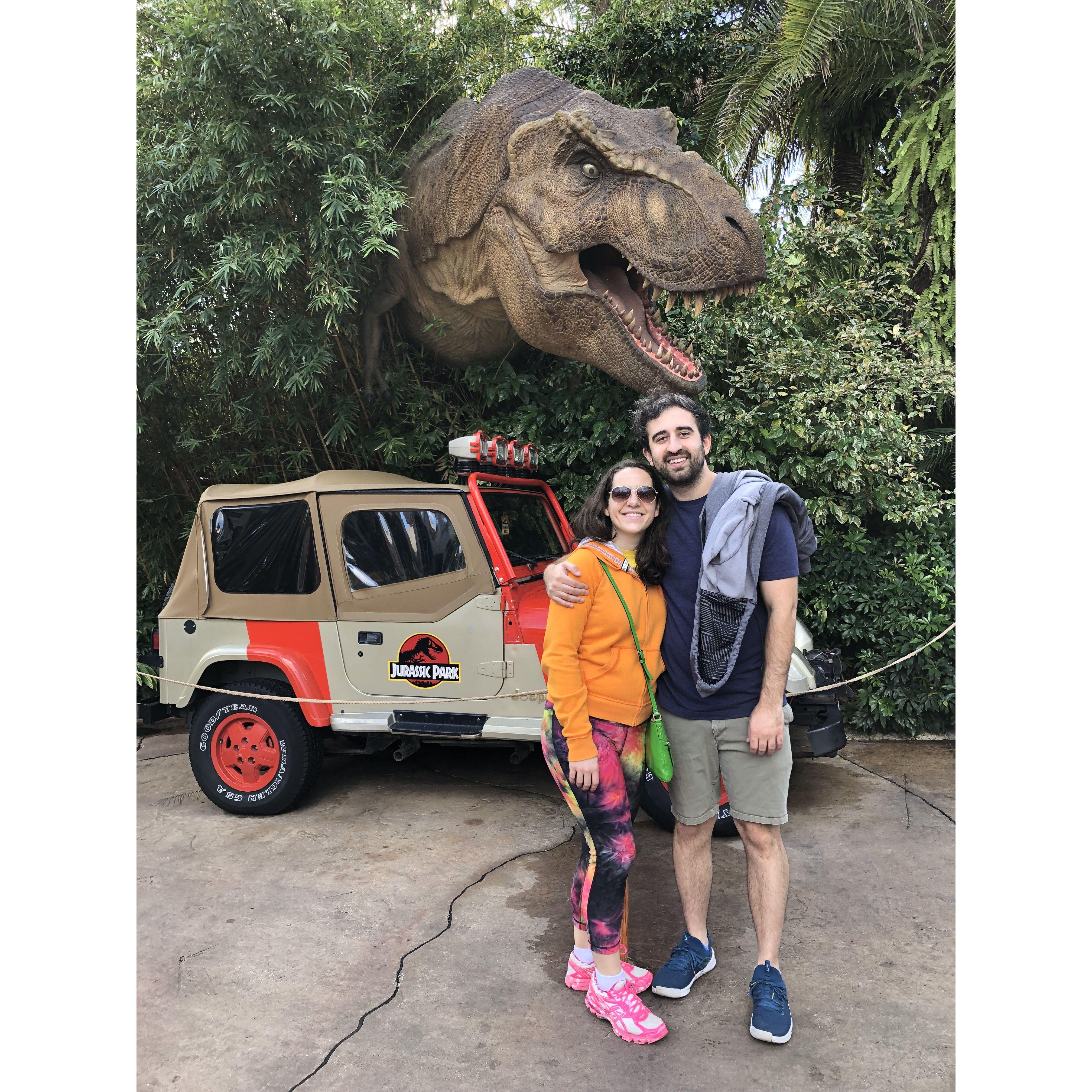 Abby's first trip to Universal theme park!