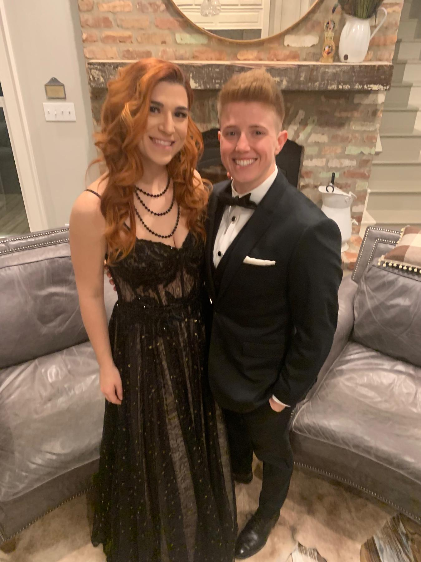 It was a black tie affair