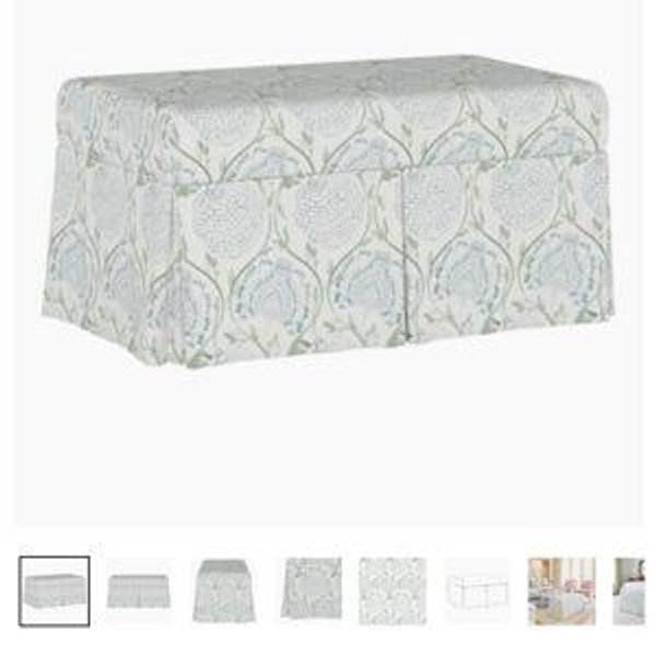 Hayworth Storage Bench, Ranjit Floral