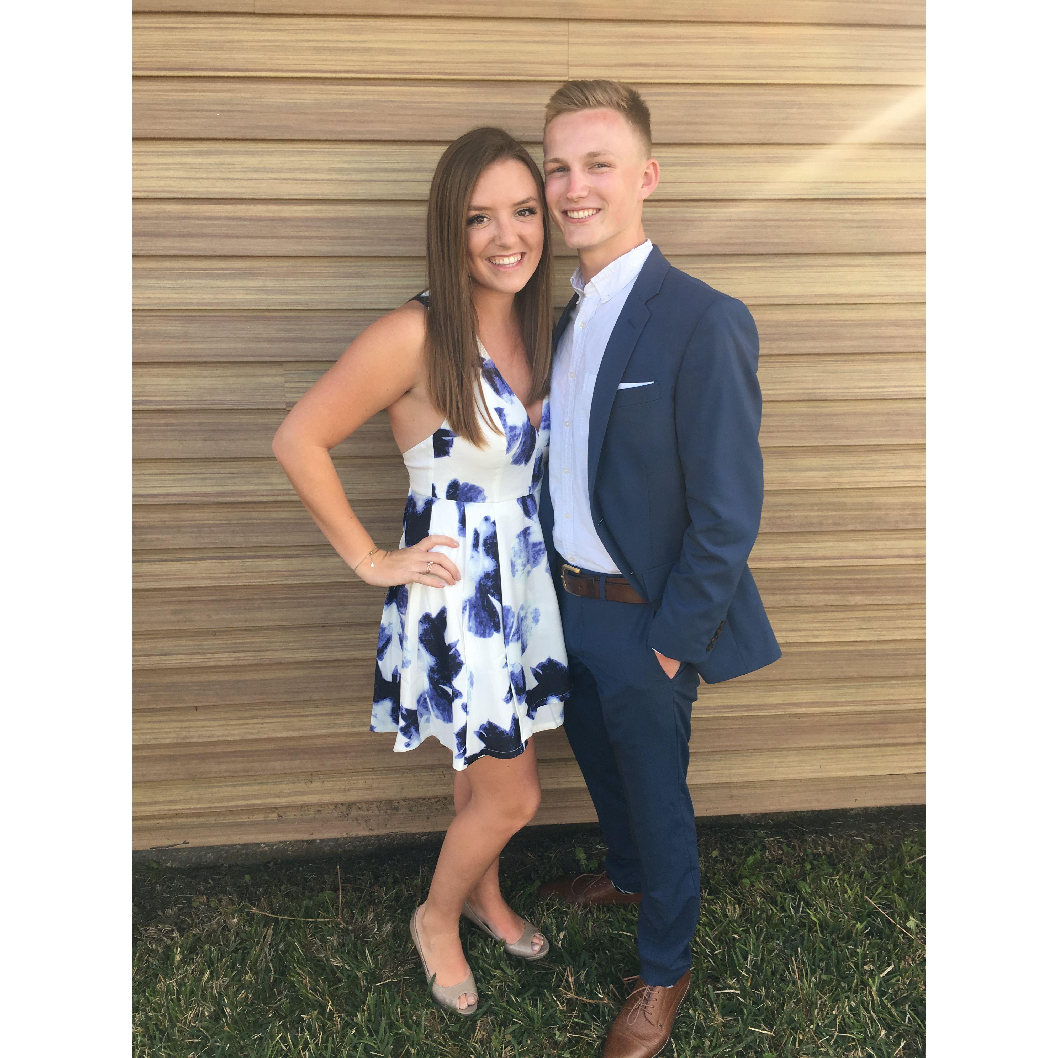 Sorority semi-formal freshman year of college