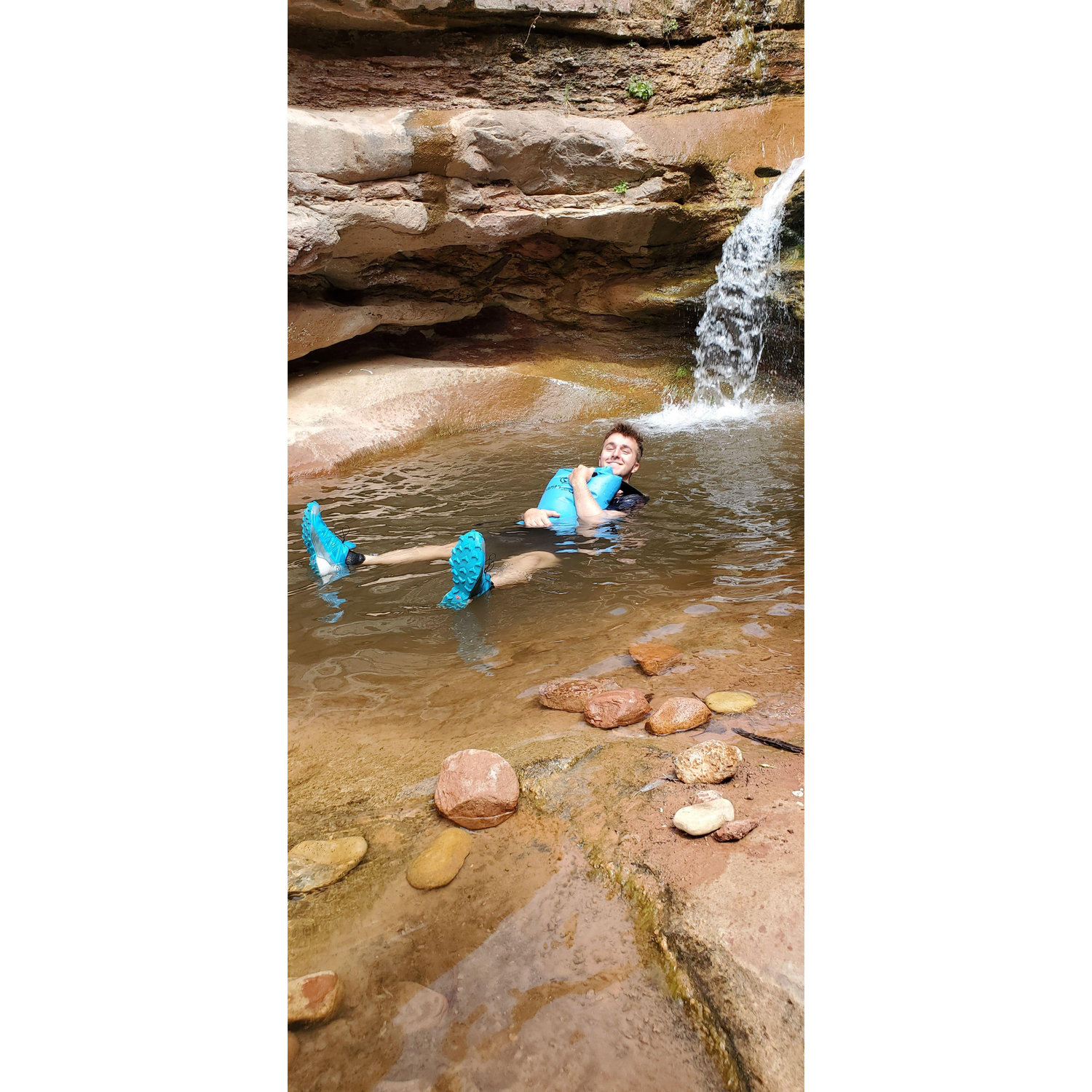Kian floating around Zion