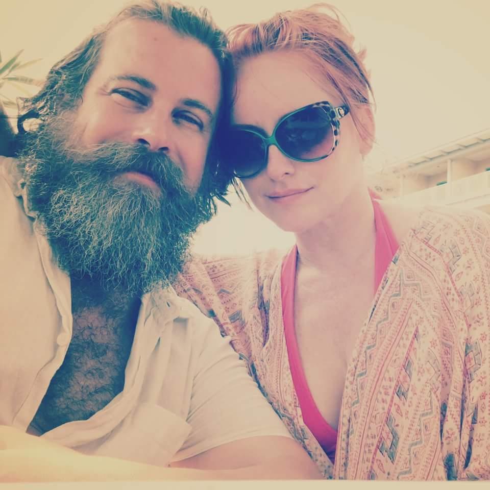 On our first vacation together in Seaside, Florida.