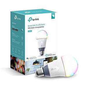 Kasa Smart Wi-Fi LED Light Bulb by TP-Link - Multicolor, Dimmable, A19, No Hub Required, Works with Alexa and Google Assistant (LB130)