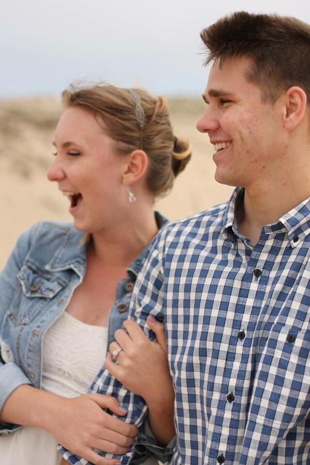 This was taken right after we got engaged