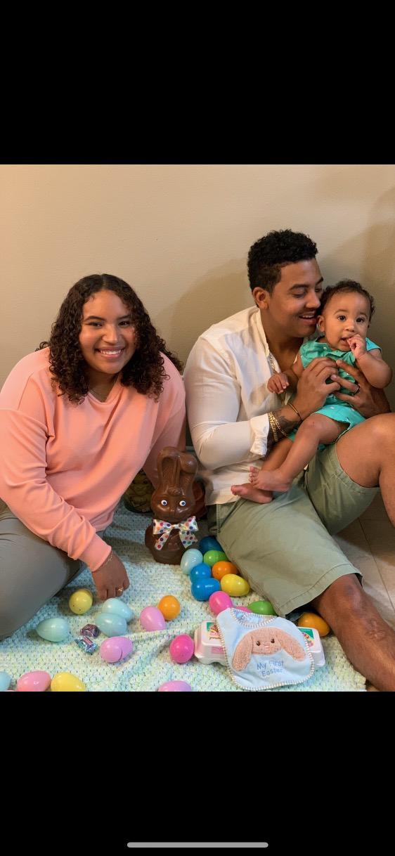 Our first Easter together as a family
