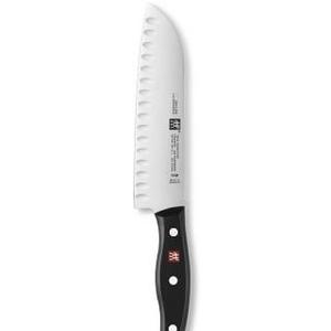 Zwilling J.A. Henckels Twin Signature Hollow-Ground Santoku Knife - 7"
