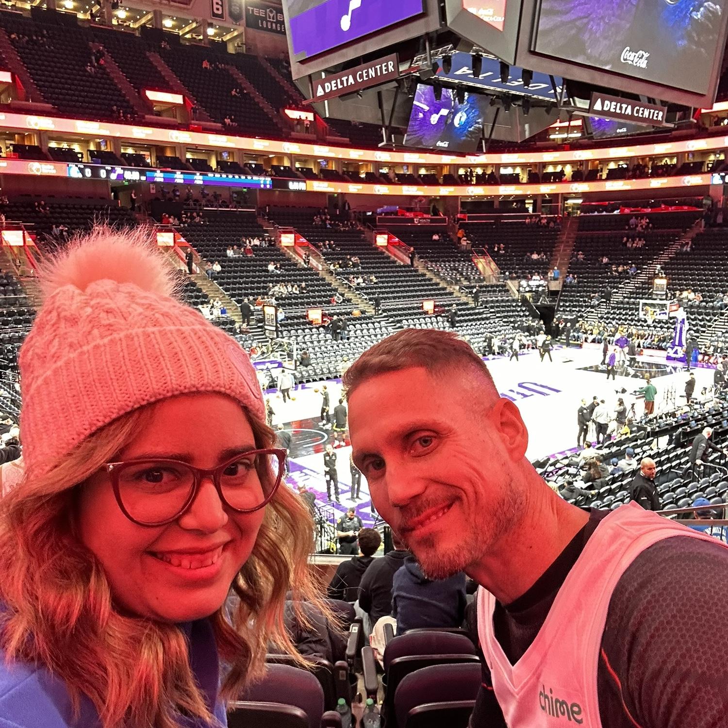 Mavs vs Jazz in Utah