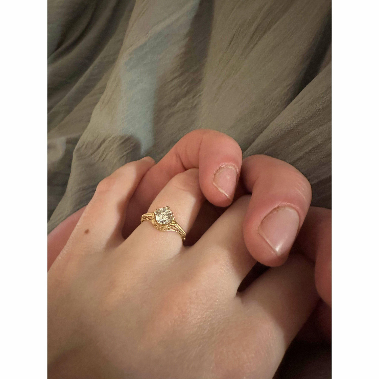 We got engaged on October 26th, 2024 <3