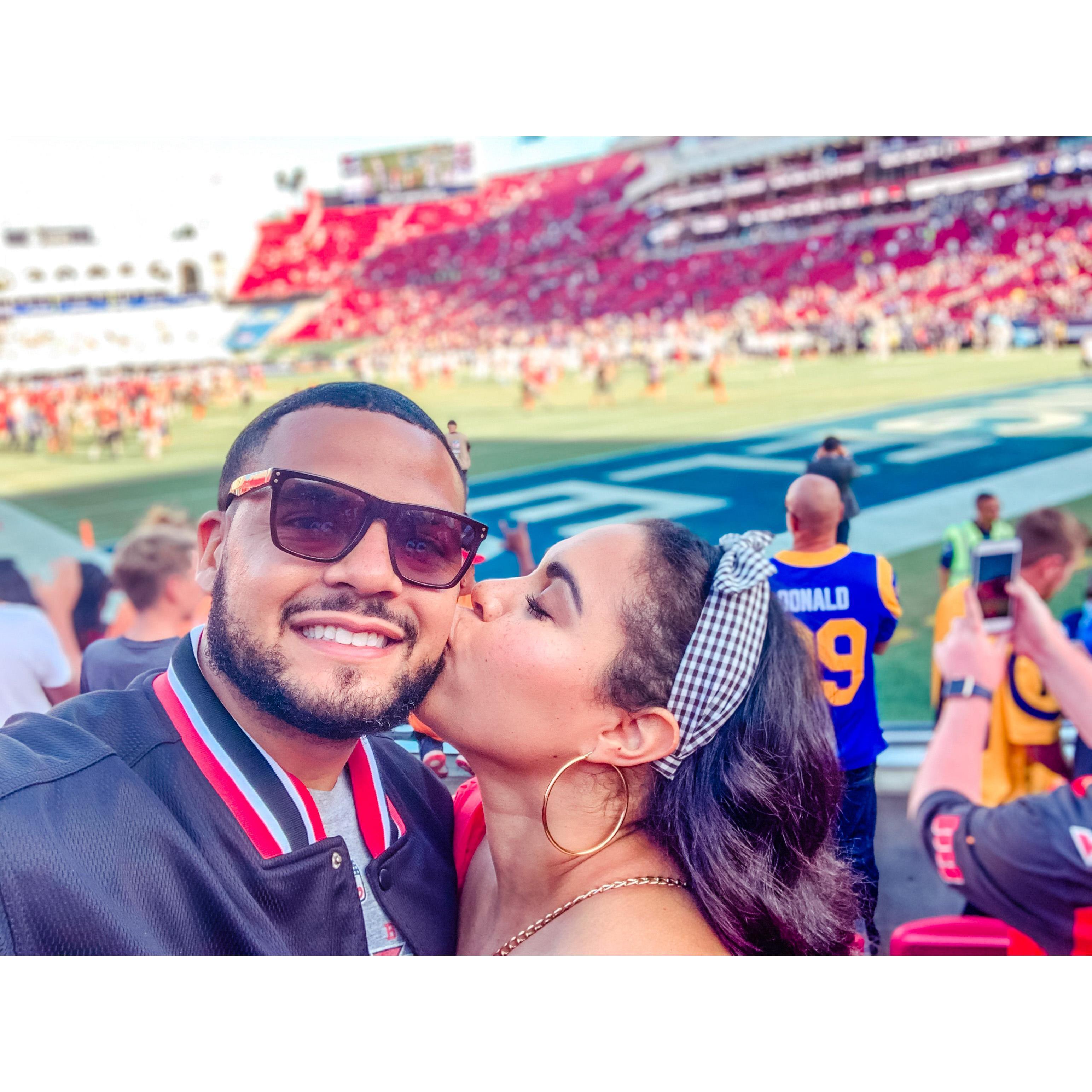 Bucs vs Rams, Los Angeles, 2019